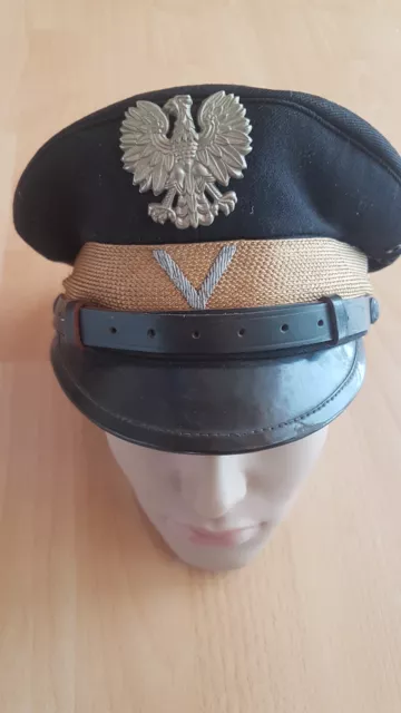 Schirmmütze Unteroffizier Sergeant Polizei 1975