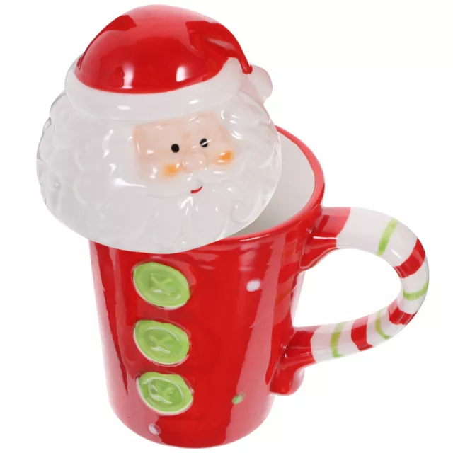 Taza de Navidad de cerámica oficina decoración de cerámica Navidad vacaciones taza de café