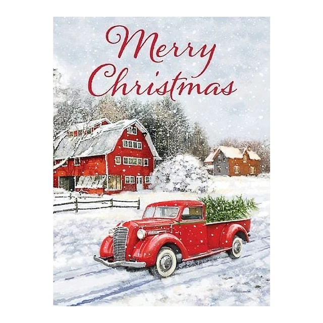 Kits de pintura al óleo de árbol de Navidad para automóvil con números lona hágalo usted mismo artesanías (X897)
