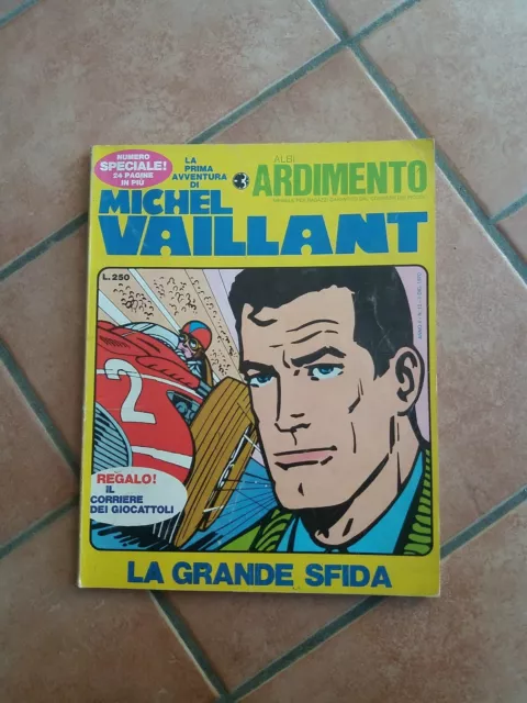 Albi Ardimento Anno Ii N. 12 Michel Vaillant Prima Avventura 1970