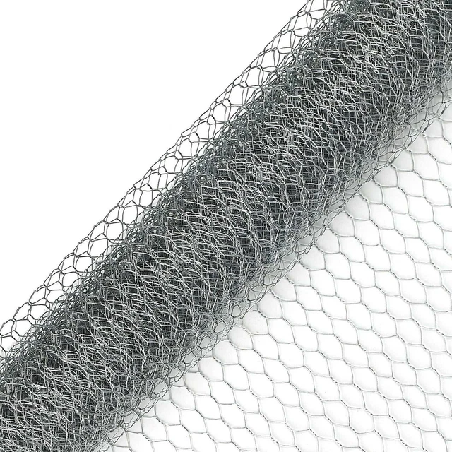What Is Rabbit Wire GARDEN GALVANISED CHICKEN Wire Rabbit Wire Hexagonal Mesh Fencing 5mx0 ...