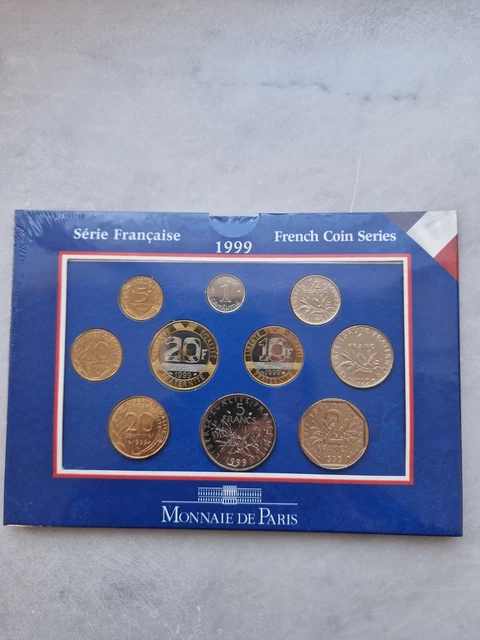 Coffret Serie Bu France 1999 Abeille Brillant Universel Neuf Scellé