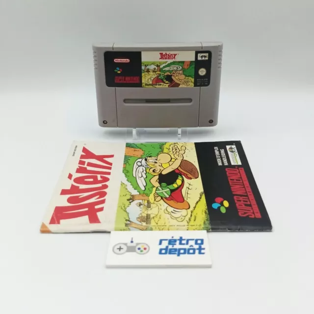 Astérix + Notice / Super Nintendo SNES  / PAL / FR / FAH