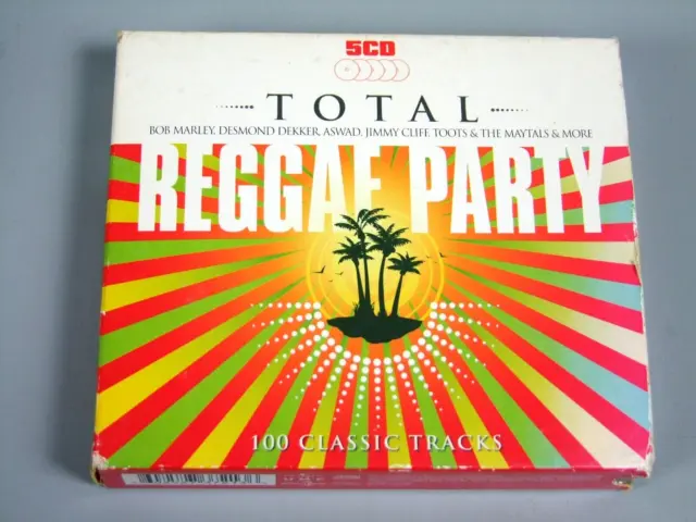 CD Album, Total Reggae Party BoxsetByron Lee/Jimmy Cliff/Melodians...Grade B
