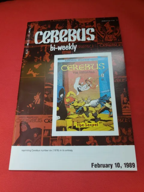 Cerebus Bi-Weekly #6 (1988, Aaardvark Comics) VF/NM
