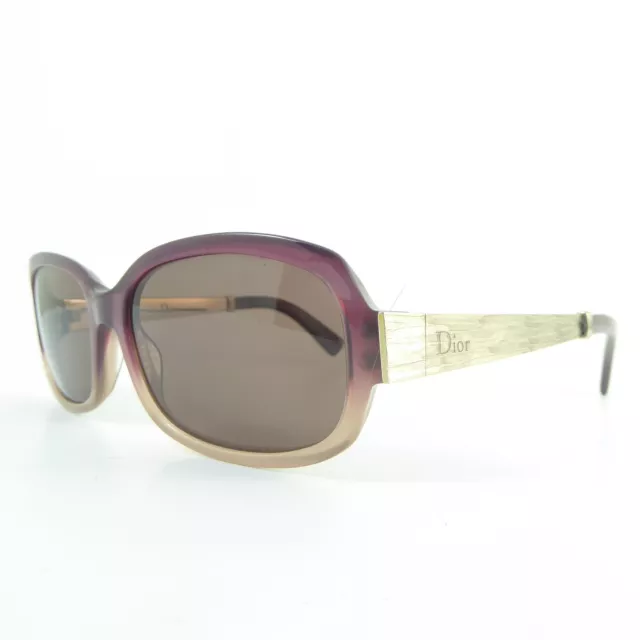 Christian Dior Sonnenbrille Damen Kunststoff lila Vollfelge TJ2049 Brille Gestell