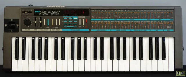 Korg Poly-800 80's Vintage Digital / Analogue Polyphonic Synthesiser & Sequencer