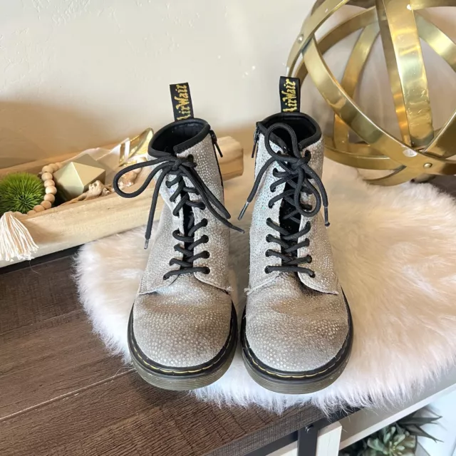 Glitter dr cheap martens size 5