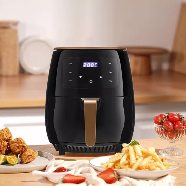 Air Fryer 6L Digital Kitchen Oven 1400W Healthy Frying Cooker Low Fat Oil Free