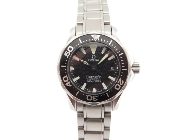 Vintage Montre Omega Seamaster Diver 29M Quartz Acier Palladie Steel Watch 2990€