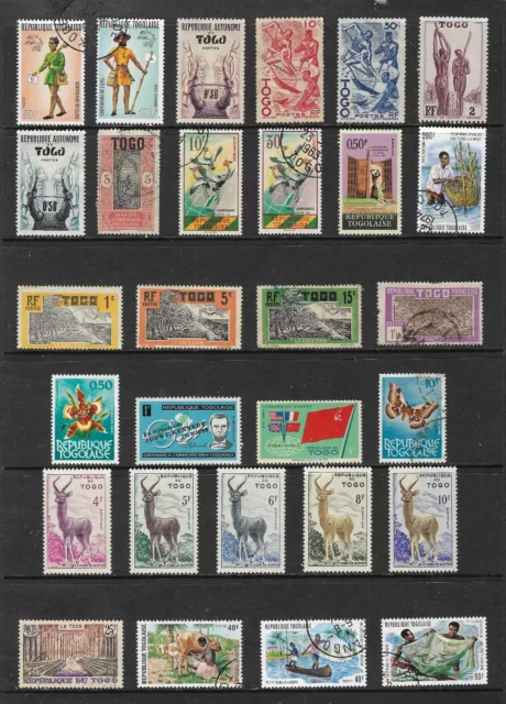 TOGO stamp selection. (Ref.257)