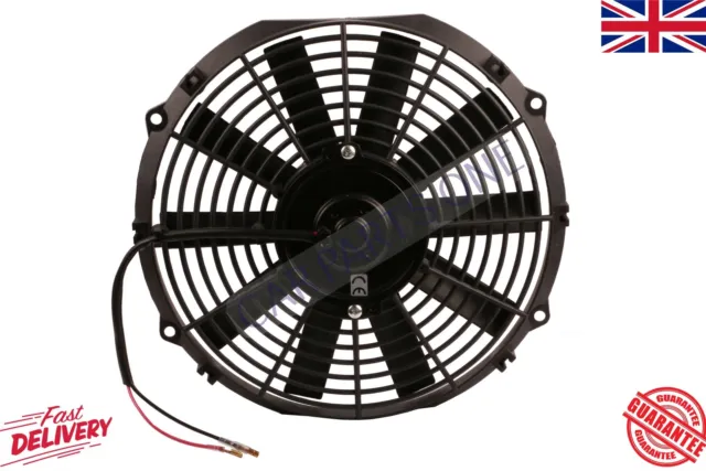 Universal Electric Cooling Turbo Kit Car Curved Blade Radiator Fan 24V New Brand