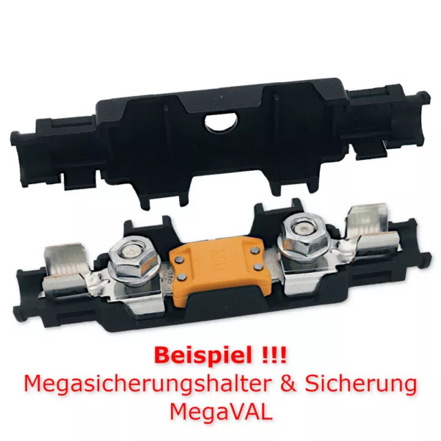 Sicherungshalter MEGA MTA  Fuse Holder SET KFZ LKW Boot Auto Kabel 100A-500A