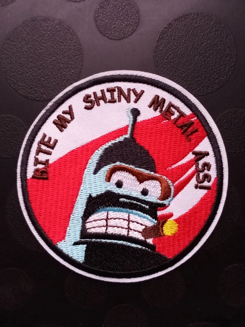 Patch Brodé Thermocollant Moto - Style Vintage UK - 12cm - Pour Veste, Blouson, Sac - Fixation Fer à Repasser
