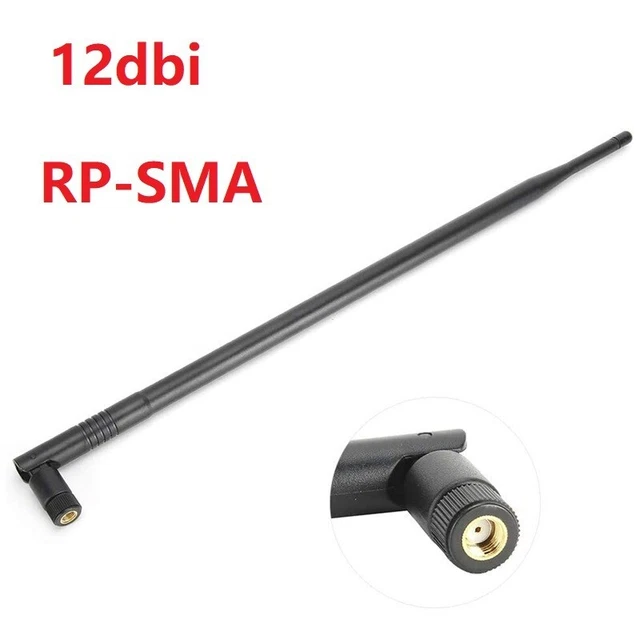 Antenne 12 dbi 50 ohms linéaire nominale verticale omnidirectionnelle 2,4 GHz 3