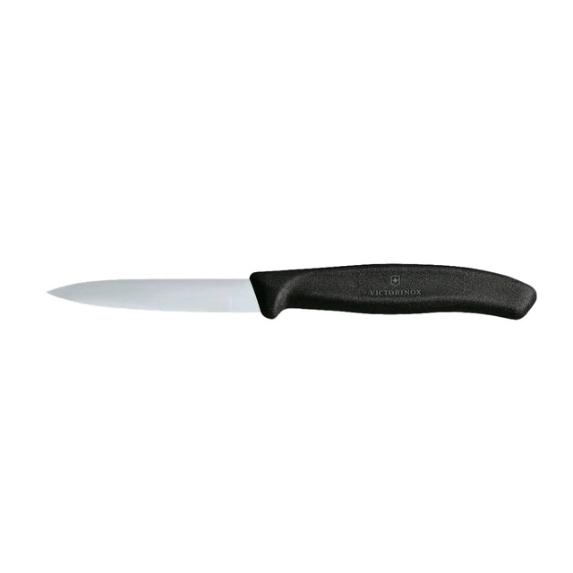 Victorinox Gemüse- und Obstmesser 6.7603 (glatt, 8 cm, schwarz)