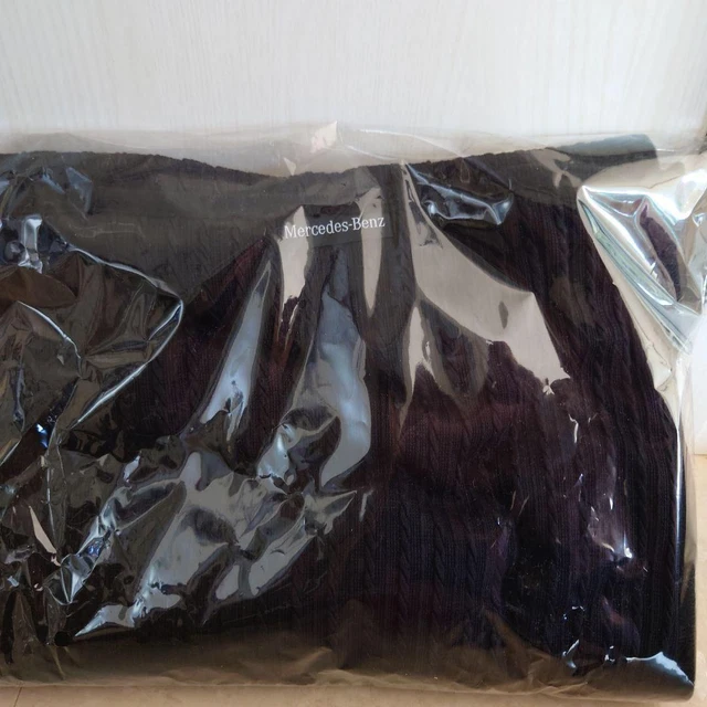 Unused Mercedes Benz Bovelty Limited Boa Blanket 80×120㎝ Black Gray japan