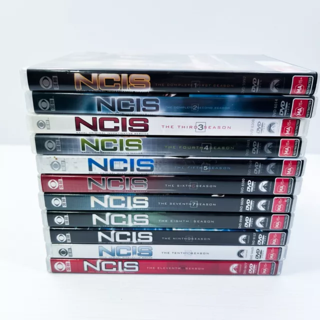 NCIS Series 1-11 (DVD, 2003) Mark Harmon TV Crime Season 1 2 3 4 5 6 7 8 9 10 11 3