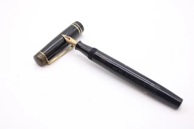 F Vintage Stephens Leverfil No. 270 14k Gold Nib Fountain Pen