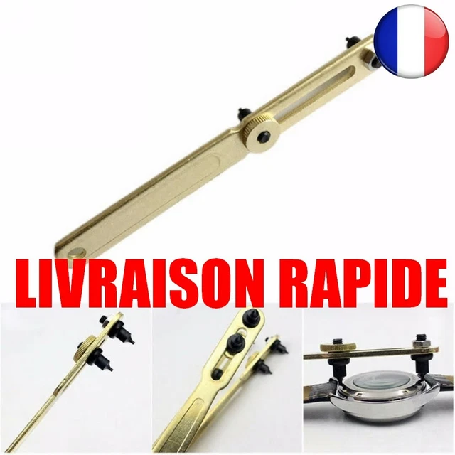 Outils De Montre Montre Ouvreur Réglable Retour Case Appuyez Sur Closer Remover Réparation Horloger Outil