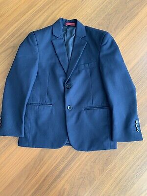 Gioberti Boys Blue 2 Button Formal Blazer Jacket 7 EUC!!! Preppy Formal Wedding