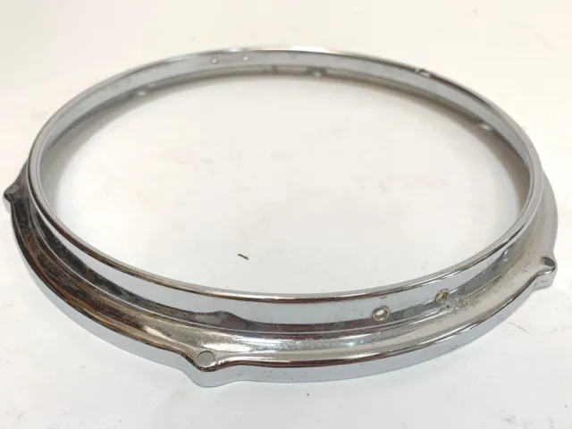 Rare SONOR Roxy 60s Vtg 13" 6-lug Batter-Side SNARE DRUM RIM Hoop Part Germany