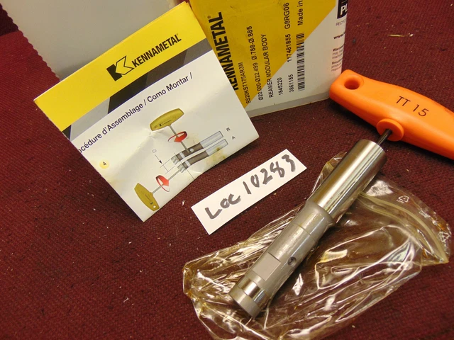 Kennametal Reamer Modular Body Ss20Kst175Ar3M Loc10283