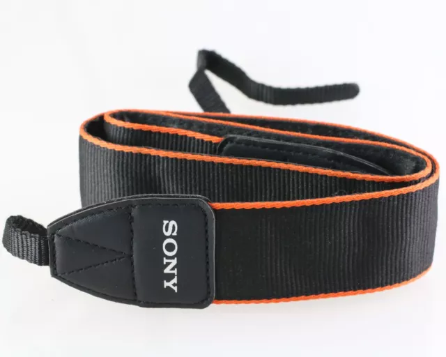Sony Alpha 77 Cintura Fotocamera Tracolla Cinghia di Trasporto Stretto IN Nero