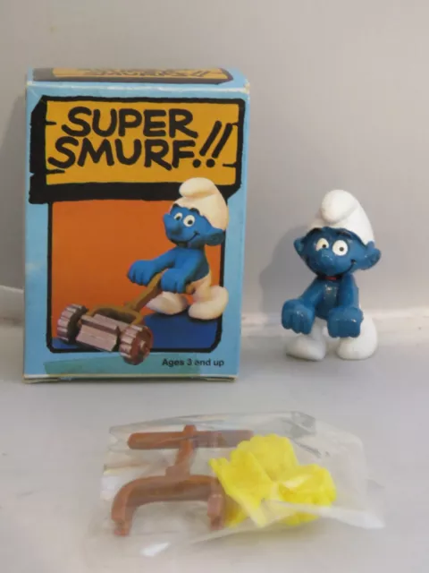 Buy the Vntg Smurfs Playset W/ Smurf Figures