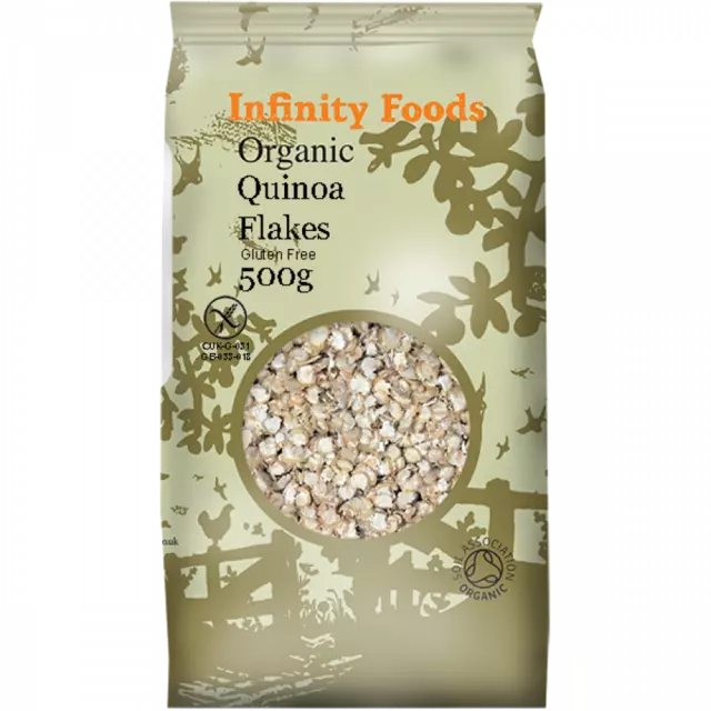 Infinity Foods Organic Quinoa Flakes 500g