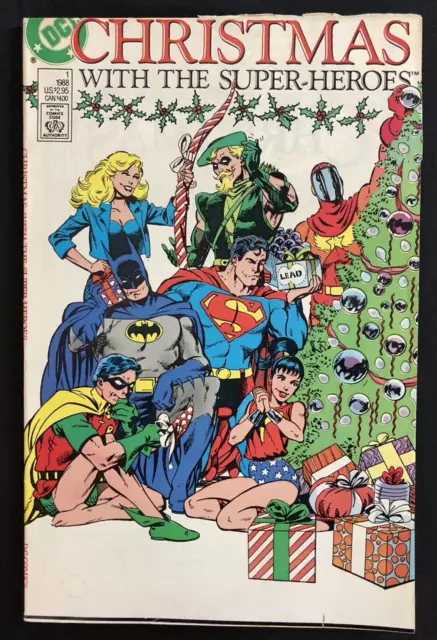 Christmas with the Super-Heroes #1 (1988) “WANTED: SANTA CLAUS-DEAD OR ALIVE!”