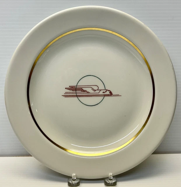 Authentic 1969 Union Pacific Railroad Winged Streamliner 10 5/8” Dinner Plate