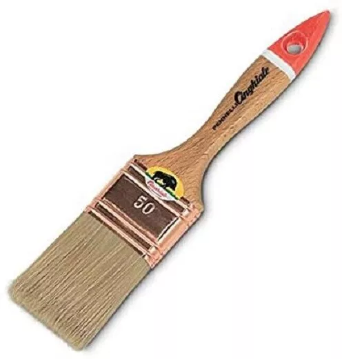 Pennello Pennelli Pittura Pennellesse Manico Legno Setola Bionda Cinghiale S.537