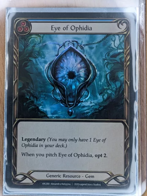 Eye of Ophidia rainbow foil arc000