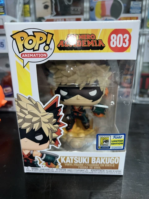 Funko POP My Hero Academia 803 Katsuki Bakugo Metallic Red Vinyl Figure Convention Exclusive