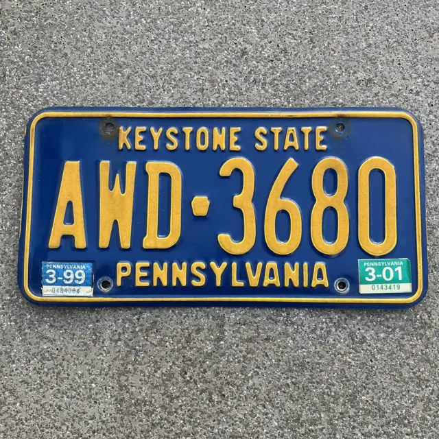 Original US Auto Kennzeichen Nummernschild USA 🇺🇸 Pennsylvania