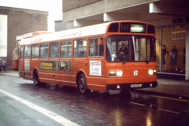 Midland Red West  Buses Colour Slide  Leyland National (144) HHA144L in 1985 .