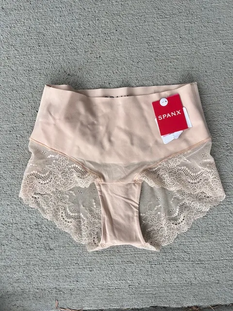 Spanx undie tectable lace hi hipster NWT small