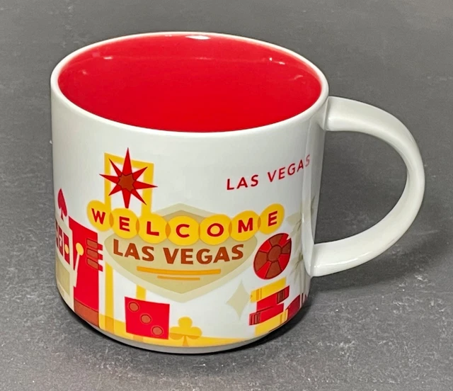STARBUCKS LAS VEGAS You Are Here 14 oz Coffee Mug 2015 21.95 PicClick