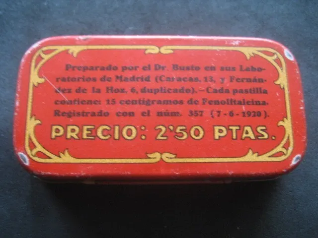 Metall Box Farmacia. Bremsbeläge De St. Blas. Für La Tos. F.Selma , Valencia 2