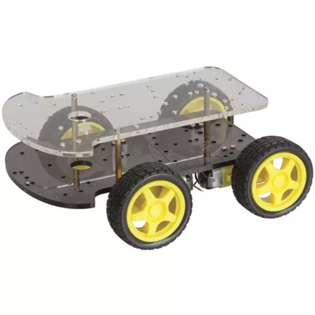 Kit educativo di alta qualità Telaio 4WD Motore Arduino/Robot assemblato richies