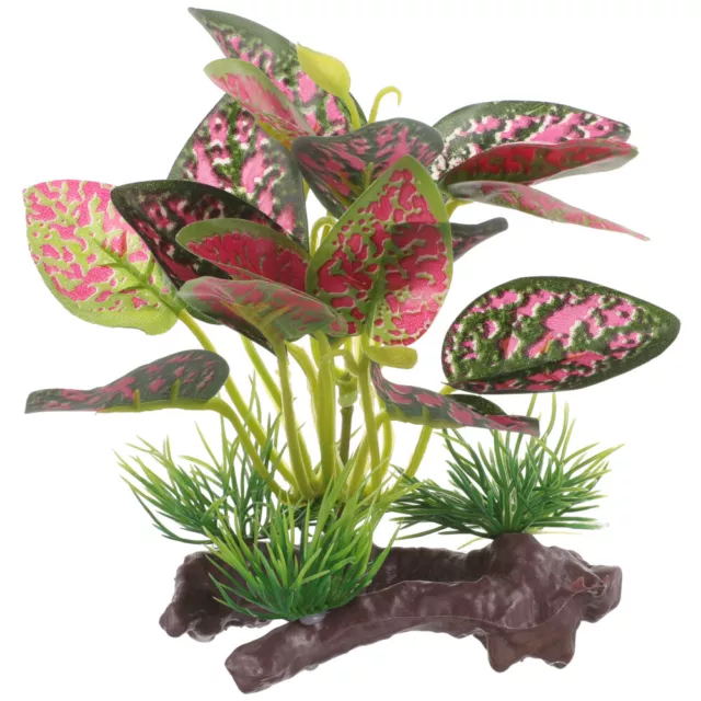 Artificial Water Plants Aquarium Silk Plastic Fish Tank Decorations Large