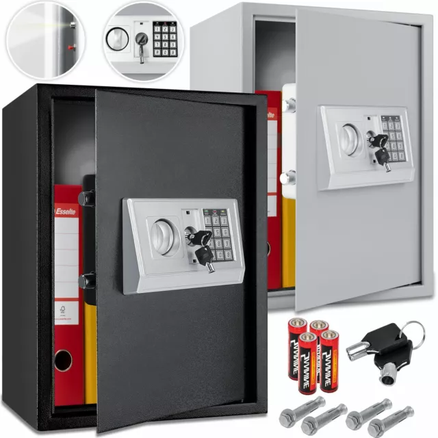 KESSER® Tresor Safe Elektronischer Möbeltresor 50x35x34,5 XXL Wandtresor Digital