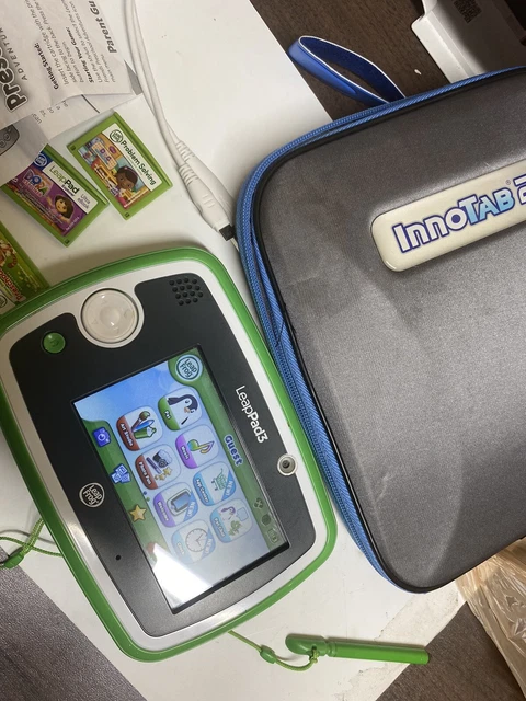 Leap Frog LeapPad 2 Green & White Tested WITH CASE AND 3 GAMES CHARGER manual Leap Frog LeapPad 2 Green & White Tested WITH CASE AND 3 GAMES CHARGER manual