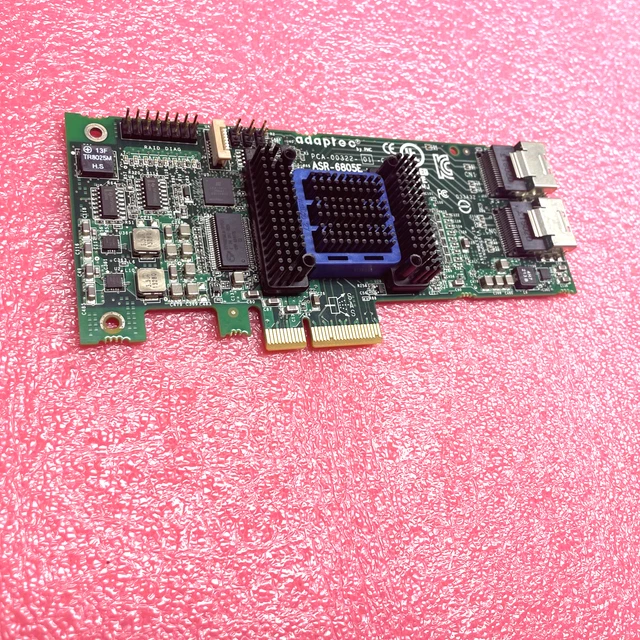 ADAPTEC ASR-6805E KIT (SATA RAID card) $91.66 - PicClick CA
