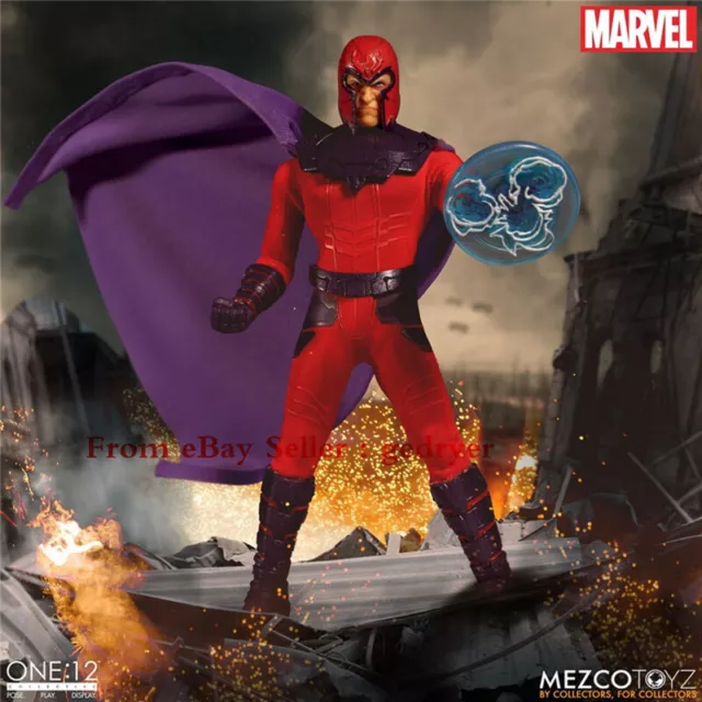 Mezco Toyz 77140 1/12 X-Men Magneto Operation is available in stock