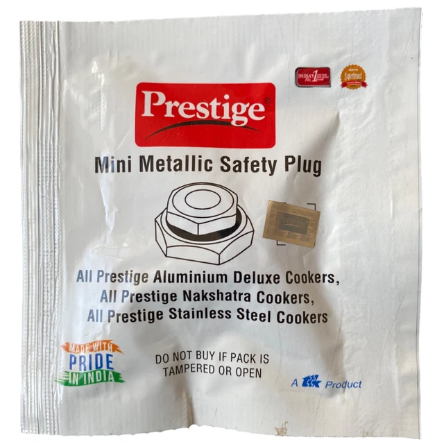 MINI METALLIC SAFETY Valve Plug for Prestige Pressure Cooker £3.99