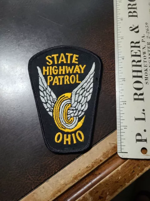 Vintage Obsolete Ohio State Highway Patrol Dept. Patch