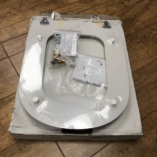 IDEAL STANDARD SOTTINI GENUINE Reprise Toilet Seat in white with Chrome