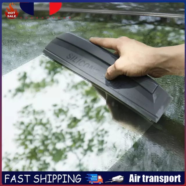 Car Wash Water Wiper Silicone Blade Scraper Squeegee Vehicle Window Cleaner FR